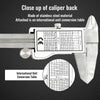Stainless Steel Digital Caliper with Large LCD Display