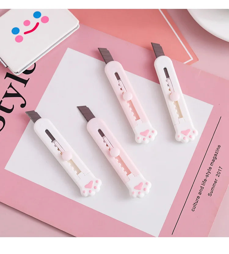 Cute Cat Paw Utility Knife