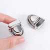Gold Metal Snap Clasps for Handbags, Purses, and DIY Craft Projects