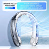 Portable Hanging Neck Fan with Digital Display