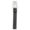 A metal fuel tank breather valve with a threaded top and a long black cylindrical body.