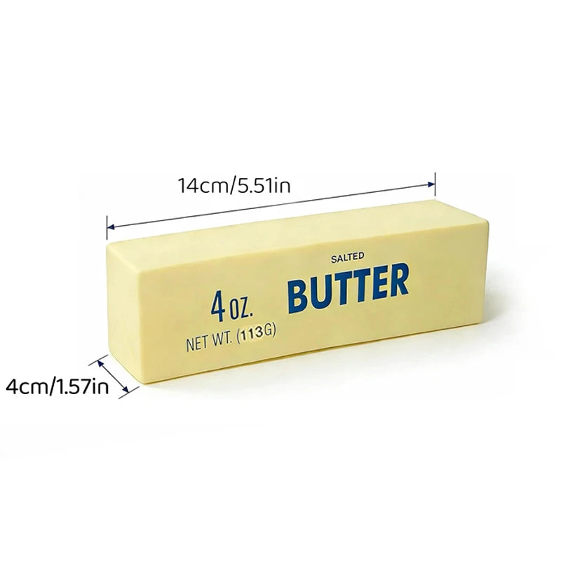 Slow-Rebound Butter-Stick Stressball