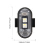 Wireless RGB LED Warning Light with Remote Control