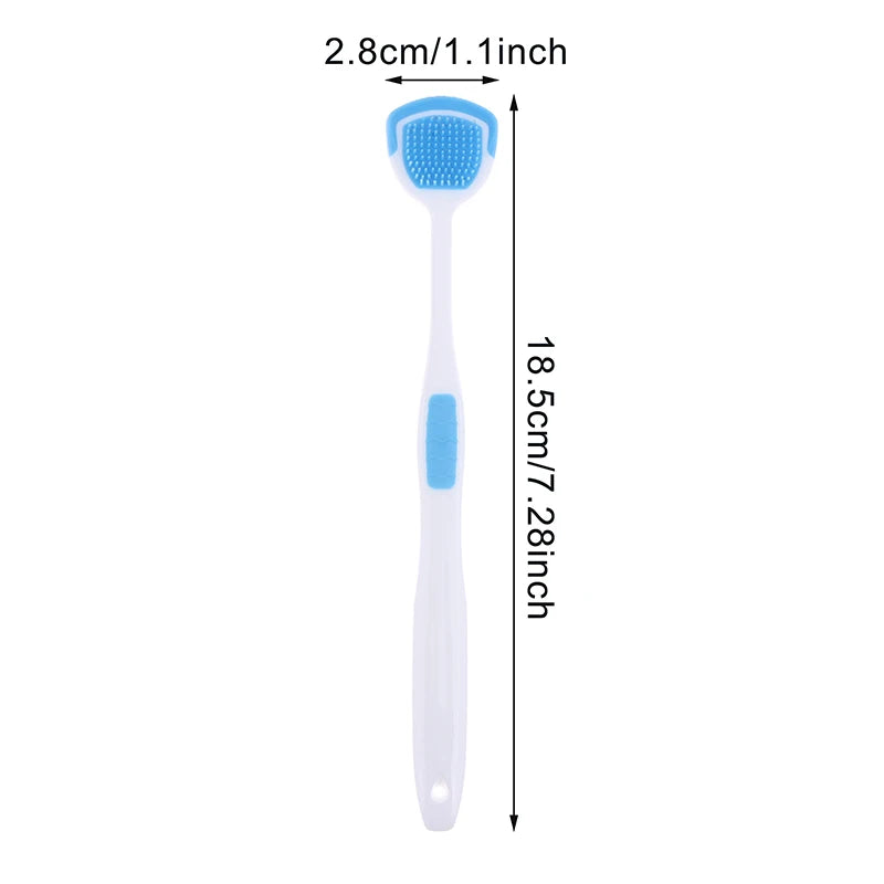 Soft Silicone Tongue Cleaner Set for Fresh Breath