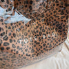 Leopard Print PVC Large Tote Bag