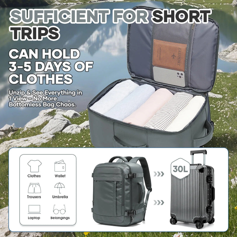 Compact Underseat Travel Backpack