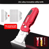 2-in-1 Folding Utility Knife and Glue Scraper