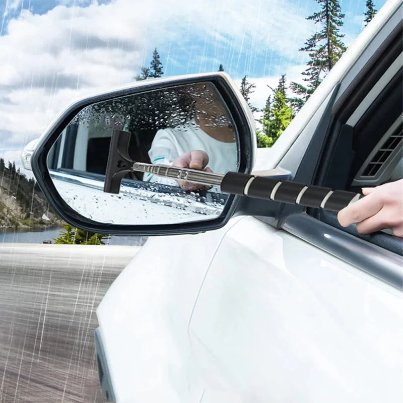 Retractable Car Rearview Mirror Wiper