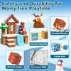 Magnetic Building Blocks Mine World Cube Set