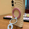 Double-Sided Magnetic Phone Ring Holder with Kickstand