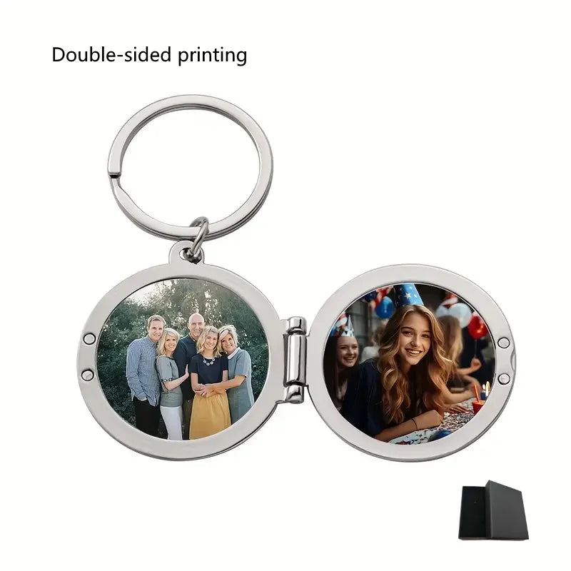 Custom Double-Sided Metal Keychain