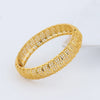 Gold Plated Hollow Bangles for Women
