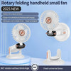 Foldable Rechargeable Handheld Cooling Fan