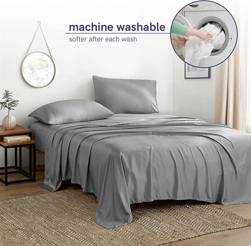 Luxury Organic Bamboo Bed Sheet Set
