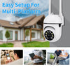 8MP PTZ Outdoor Security Camera with AI Tracking & Night Vision