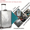 Transparent PVC Luggage Cover Set – Dustproof & Scratch-Resistant for 20–28 inch Suitcases