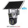 Dual-Lens Solar Security Camera with 4K Night Vision