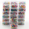 Colorful Glass Head Sewing Pins (100-Piece Set)