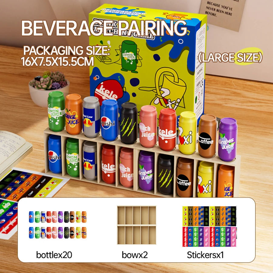 Bottle Guessing Memory Board Game for Kids