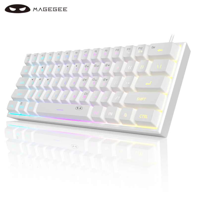 Compact 60% RGB Mechanical-Feel Keyboard