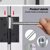 Dual-Head Door Hinge Alignment and Repair Wrench