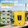 20V Battery-Powered Backpack Sprayer with Adjustable Pressure