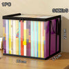 Large Clear PVC Storage Box with Hinged Lid