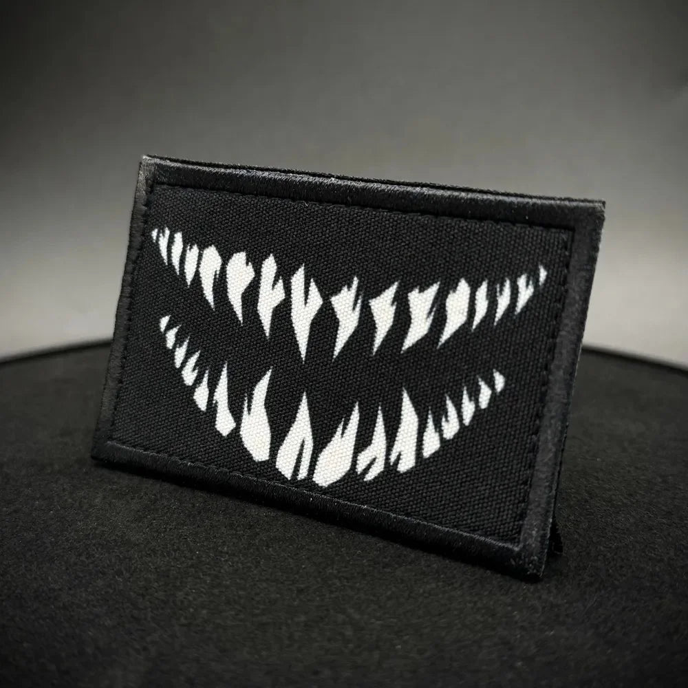 Devil Teeth Morale Patch – Hook & Loop Tactical Emblem