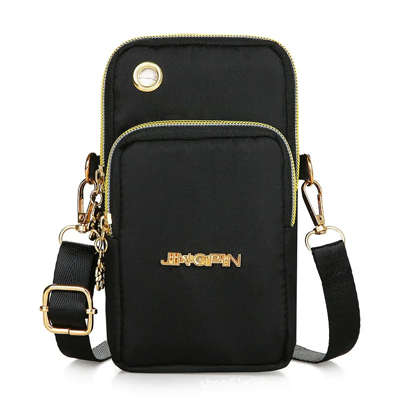 Compact Oxford Crossbody Bag