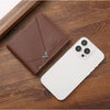 Slim RFID-Blocking Leather Bifold Wallet with Cash Clip