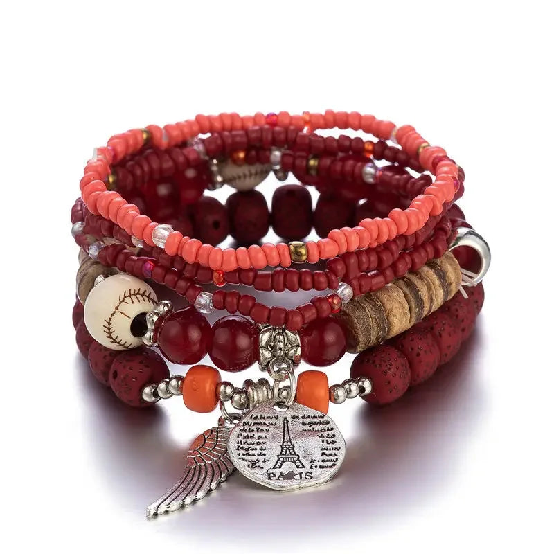 Pulsera Boho Árbol de la Vida - Set