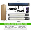Solar Motion Sensor Security Flood Light with Remote