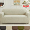 Jacquard Leaf Pattern Stretch Sofa Cover with Non-Slip Backing