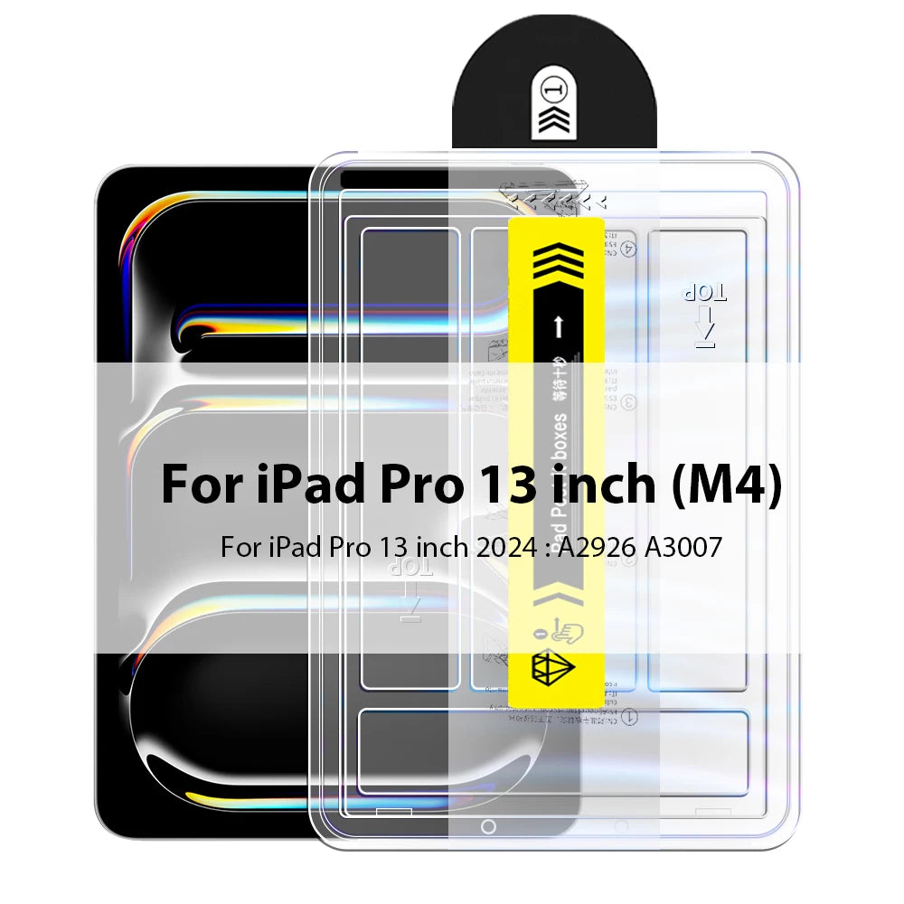 Premium Tempered Glass Screen Protector for iPad (Multiple Models)