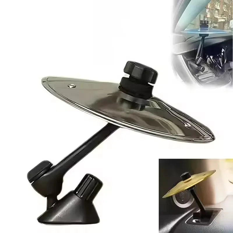 Vent-Top Car Cymbal with Drumsticks