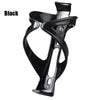 Black 360° rotating bottle holder designed for strollers, bikes, and wheelchairs