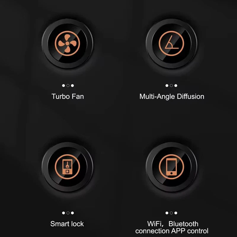 Smart Wall-Mounted Scent Diffuser with App Control