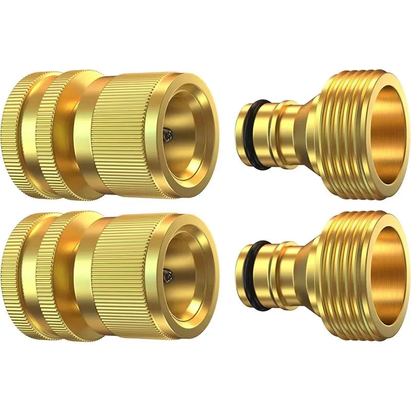 Heavy-Duty Brass Hose Quick Connect Fittings