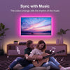 RGB LED Strip Lights with Music Sync & Remote Control