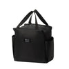 Insulated Canvas Lunch Bag with Double Pockets