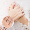Soft Silicone Ring Sizers for a Snug, Secure Fit