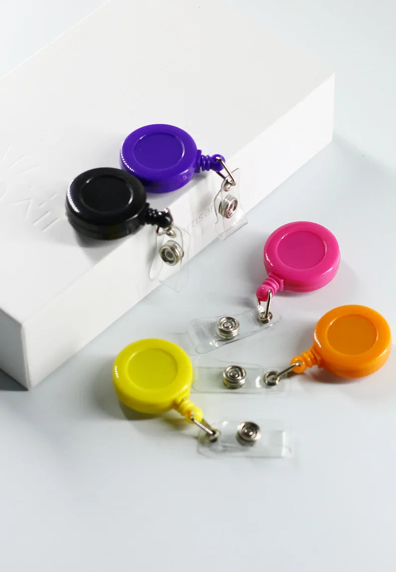 Slim ID Badge Holder with Lanyard