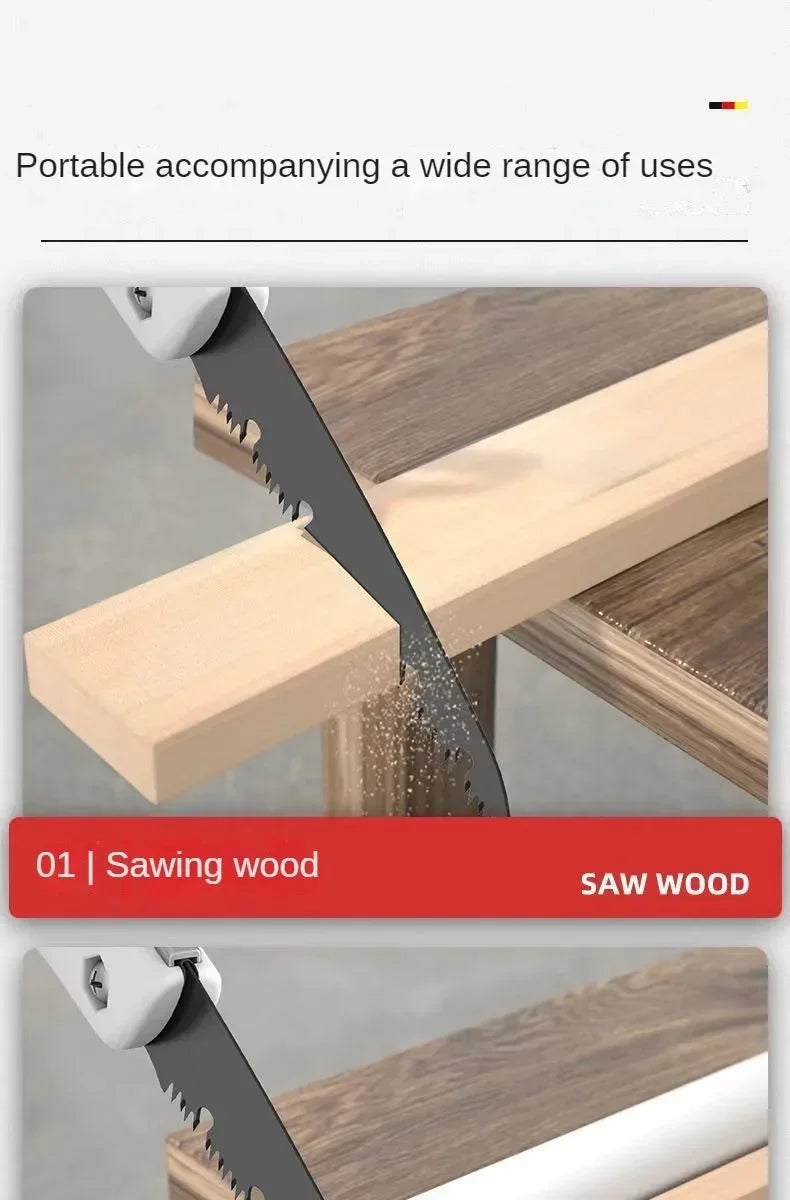 Folding Hand Saw for Gardening and Outdoor Use