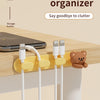 Adorable Cartoon Cable Organizer Clips