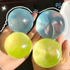 Transparent Coconut Mochi Squishy Stress Relief Toy