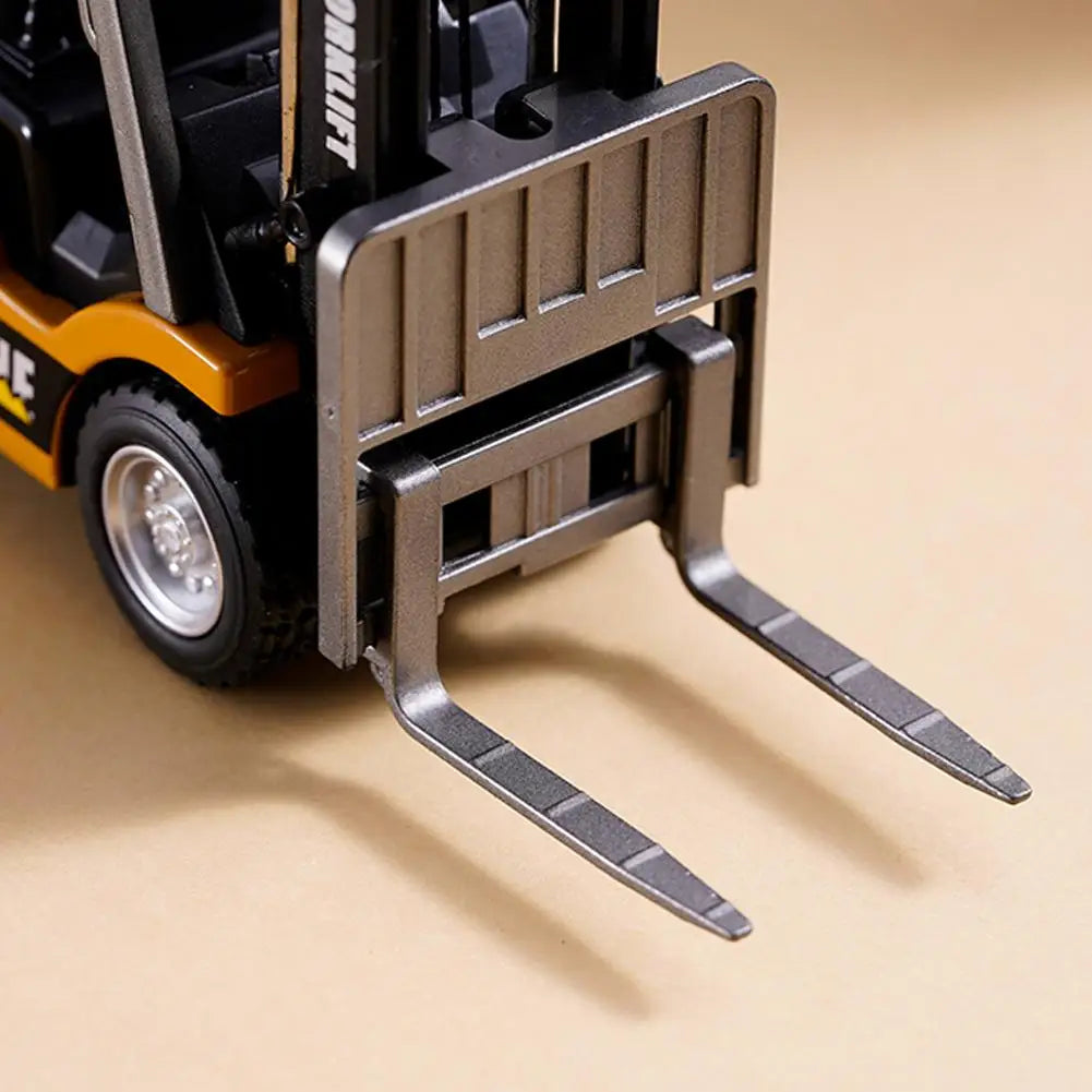 1:64 Scale Remote Control Forklift with Bluetooth and Realistic Lifting