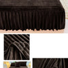 Plush Bed Skirt – Warm, Soft, and Elegant Bedding Essential