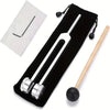 128 Hz Weighted Tuning Fork Set for Sound Therapy & Stress Relief