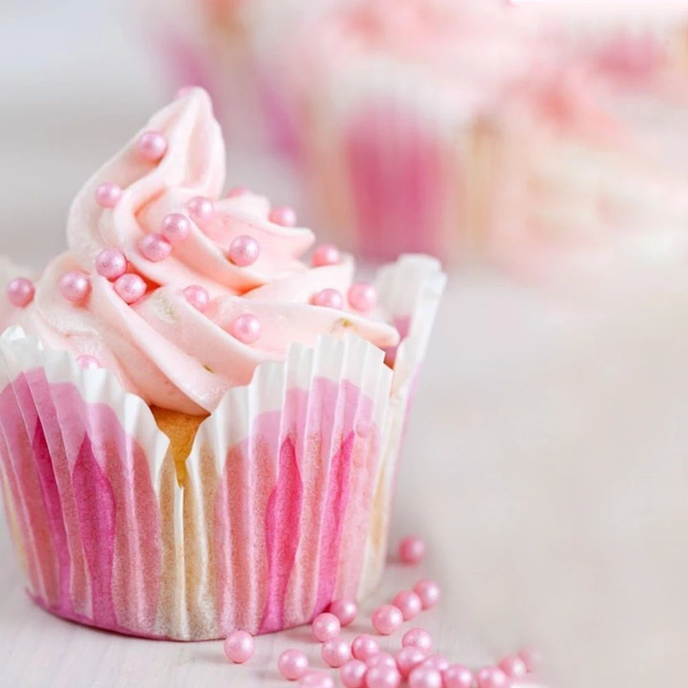 Pearl White Cake Decorative Balls for Baking & Desserts