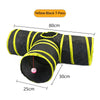 Foldable S-Shaped Cat Play Tunnel